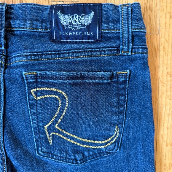 Fabulous Y2K Rock & Republic Low Rise Dark Wash Jeans - Picture 10 of 10